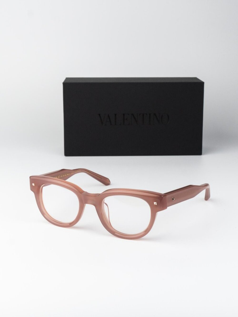 Valentino Women Eyeglasses Pink Square V-ESSENTIAL-V VLX-163 C